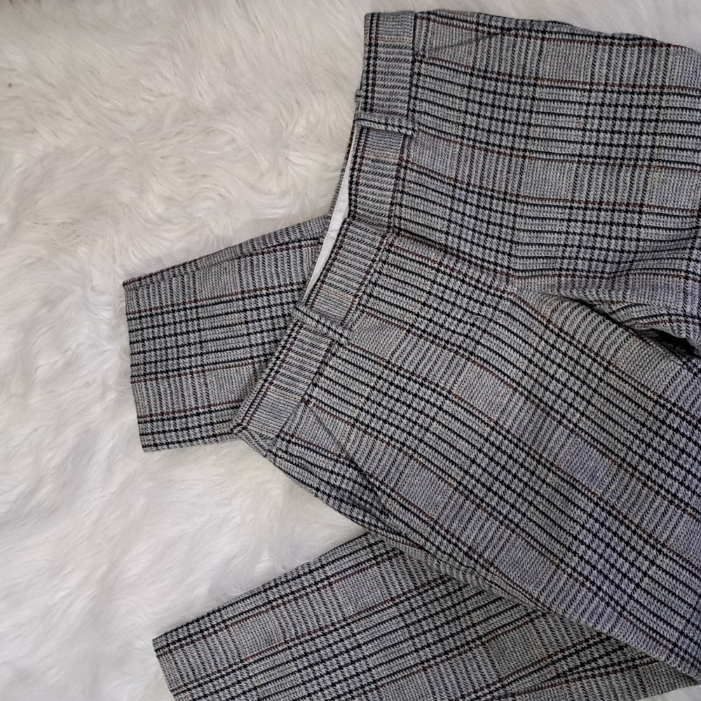 JCrew Plaid City Fit Skimmer Wool Pants